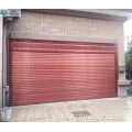 Porta de garagem para garagem para rolos de alumínio motorizada